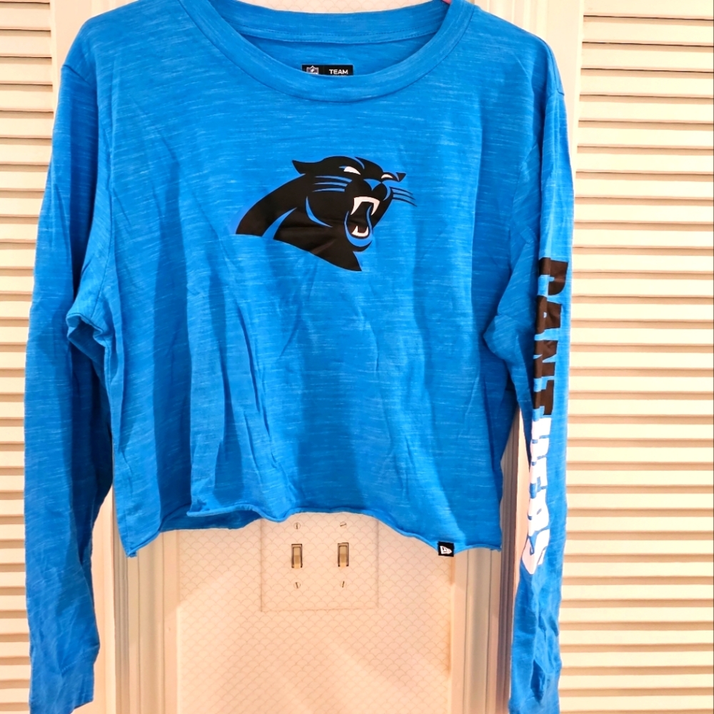 Carolina Panthers crop top